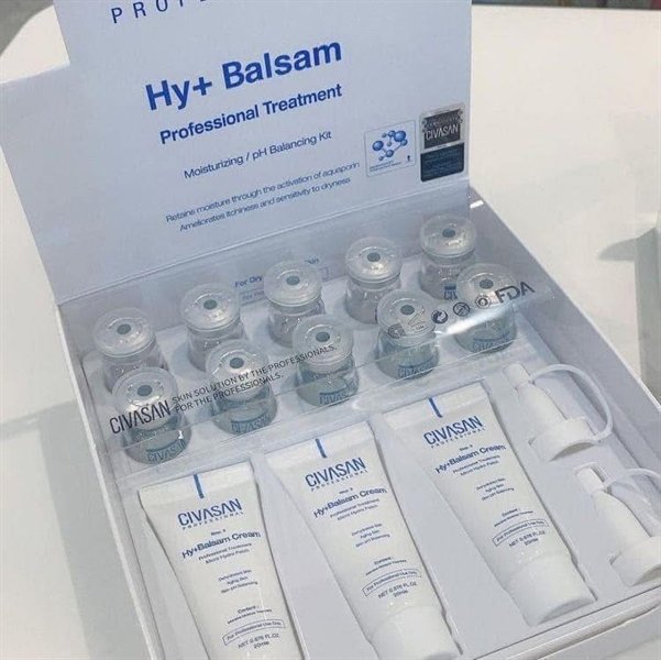 Set Phục Hồi Da Civasan Hy+ Balsam Professional Treatment - EXP 2026/12/21