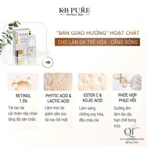 KB Pure - Retinol Active Cream 1.5% 30ml - EXP 202812