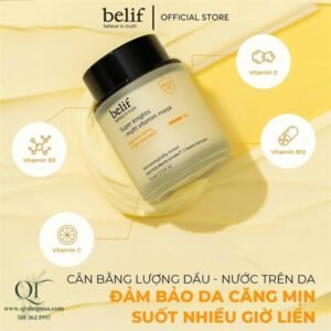 c8e608dccf184de8874e808897c794b4 Mask Ngủ - Mặt Nạ Ngủ Belif - Màu Vàng - Trắng da