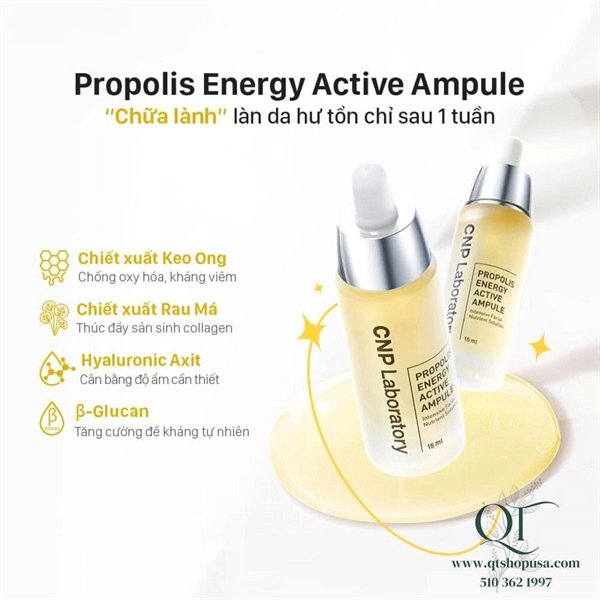 Set Serum Keo Ong CNP - Hộp màu Hồng - 30mlx2