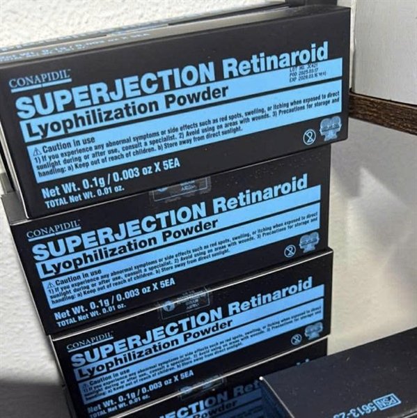 Pharmesthetics - Conapidil Superjection Retinaroid Lyophilization Powder 5ea -Giúp làm mờ các vết nám, tàn nhang và cải thiện tông màu da