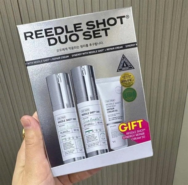 NONE 1 - Set Reedle Shot VT - Vi Gai 100 + 300 tặng kèm Kem Phục Hồi - Date 20270811