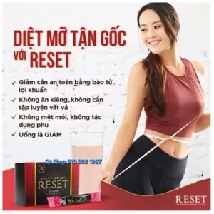 NONE - Reset Men Vi Sinh Đào Thải Mỡ Giảm Cân - Japan EXP 202805