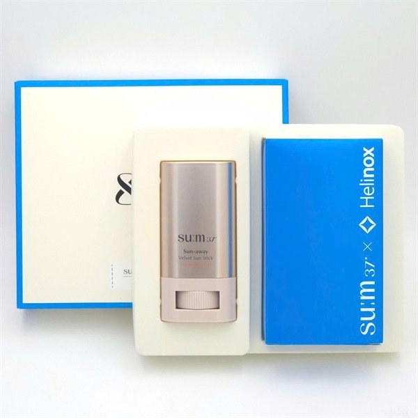 cdfb804b513f4e9fb79d49aef4bd18c9 SUM37 - Thanh Lăn Chống Nắng Sum Sun-away Velvet Sun Stick 18g + Tặng móc khóa - EXP 202805
