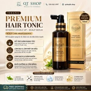 ce5df0a9a9ea40a6a5618b7bddc8eaa9 Xịt Dưỡng Tóc Hair Tonic Terapic 160ml - EXP 202901