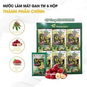 Nước Bổ Mát Gan - Thải Độc Gan - 30 ea - DỒN HỘP - EXP 202712