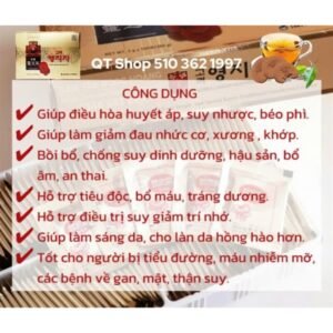*LM 1* - Trà Linh Chi Hàn Quốc- 100 gói - EXP 202809