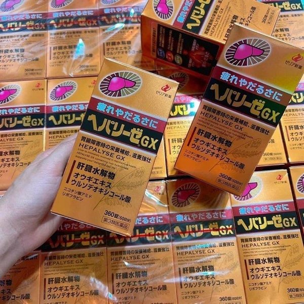 HEPALEYSE - Viên bổ gan GX 360V EXP 202807