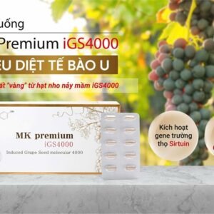 Viên Uống Trường Thọ MK Premium IGS4000 - 30 viên - EXP 202701