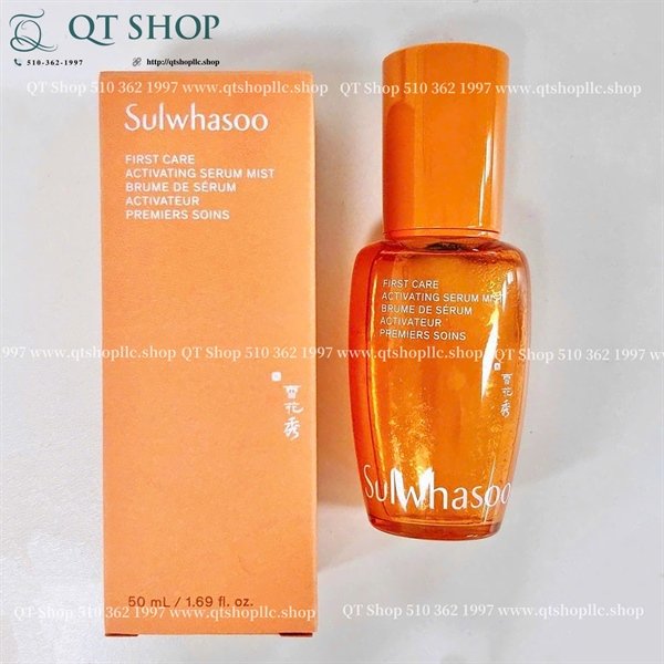 SULWHASOO - Xịt Khoáng First Care Activating Serum Mist 50ml - EXP 202903