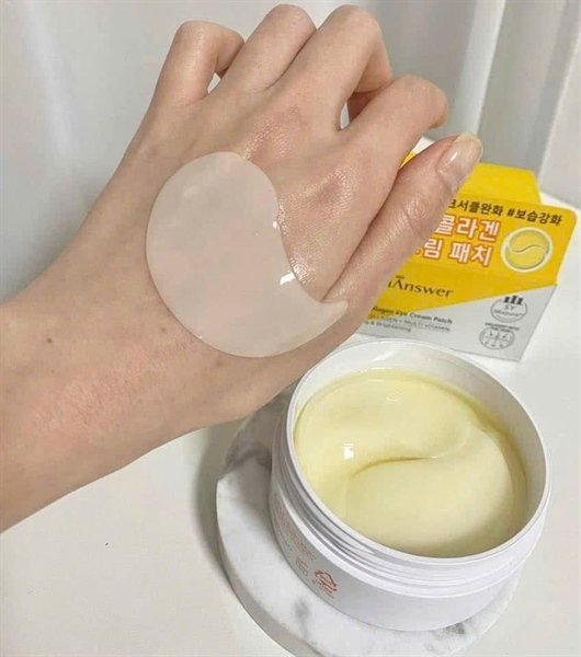Mặt Nạ Mắt Medianswer Vita Collagen Eye Cream Patch - 60ea - màu vàng