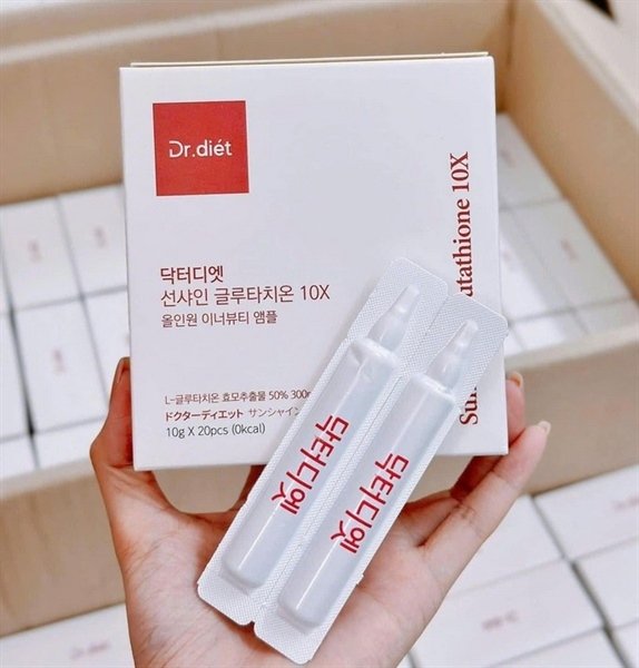 Nước Uống Trắng Da Dr.Diet 10X - 20 ea