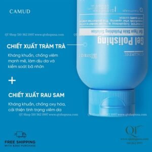 Pharmesthetics - Conapidil Gel Polishing Cleanser-200ml - Sữa Rửa Mặt Làm Sạch Sâu, Dịu Nhẹ Cho Làn Da Nhạy Cảm
