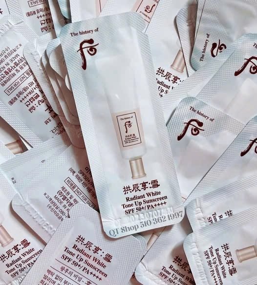 WHOO - Sample KCN Whoo Trắng Sample - 120 gói - EXP 202710