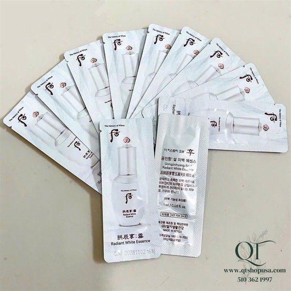 Whoo Trắng Serum Sample -120 gói - EXP 202810 30$