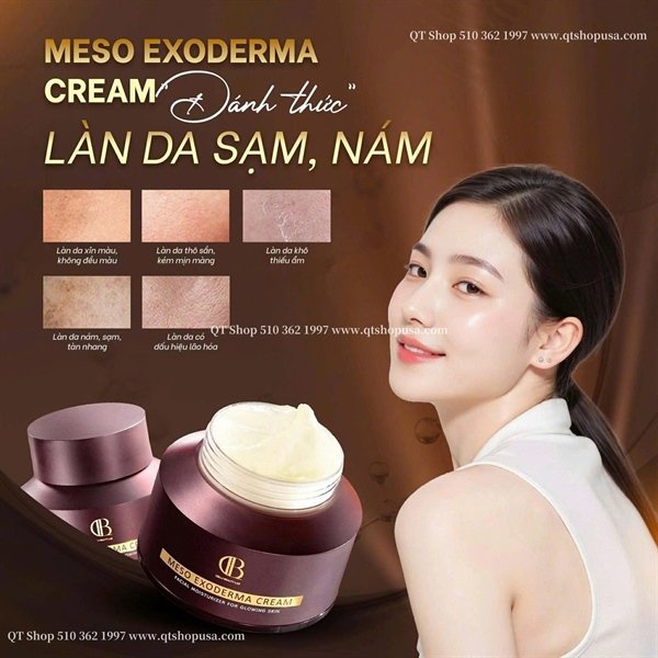 Cella Kem Meso Tươi Exoderm Cream 50gr - EXP 2028