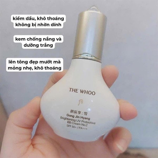 THE WHOO - Set BB Whoo Trắng - Tông #23 - EXP 202803