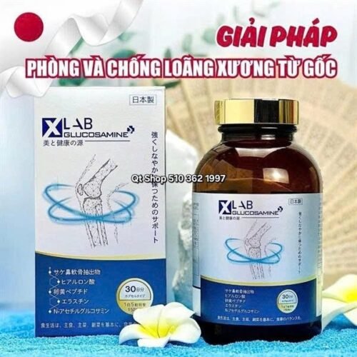 RÁCH SEAL - Xlab Glucosamin+ 150 viên - EXP 20280407