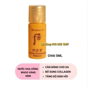 Sample NHH + Sữa Dưỡng Whoo Vàng - 30eax2 - EXP 202709