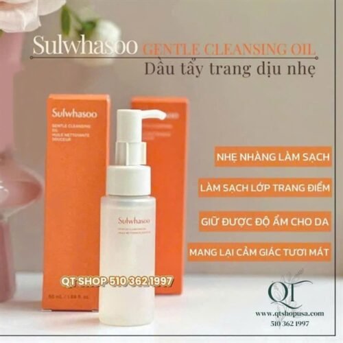 SULWHASOO - Mini Dầu Tẩy Trang Cleansing Oil - 50 ml - EXP 20280512