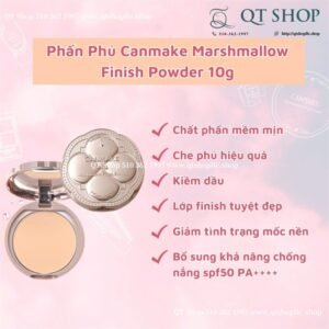 d720ec050c9e45629c739ca4723387bb Phấn Phủ CANMAKE Marshmallow Finish Powder SPF50/PA+++ - Màu MO