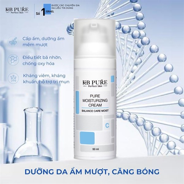 d82cf59ff6604f6d86ca4207c6d083af KB Pure - Kem Cấp Ẩm cho da Mụn - Pure moisturizing - 114$ 12/2026