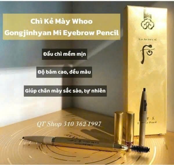 Kẻ Chân Mày Eyebrows Whoo - Màu Brown