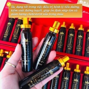 LIMIT 1 - Nước Đông Trùng Hạ Thảo DTHT Royal vegetable worms Gold- Set 20 ống Thủy Tinh
