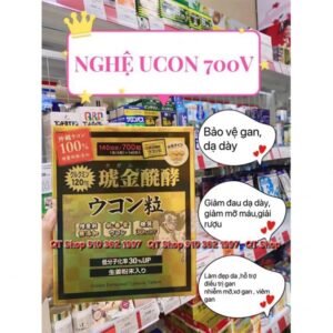 da3ffec398f848a989c793861499a813 Viên uống nghệ Kugani hộp 140 gói - Japan - EXP 202706