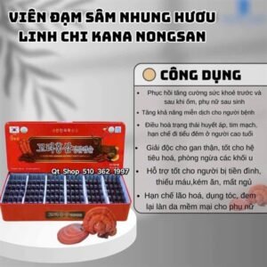 Viên Đạm Sâm Lộc Nhung Hươu - 120 viên