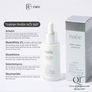 Serum Trắng Da RUEE Blanc Peau Ampoule Serum 50ml - EXP 202810