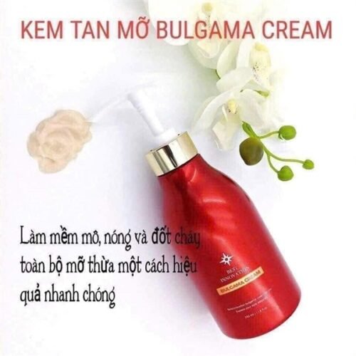 Kem Tan Mỡ Bụng Bulgama - Đỏ