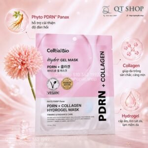Celltial Bio - Mặt Nạ Thạch PDRN + Collagen Hydrogel Mask - HỒNG - 5 ea - EXP 202905