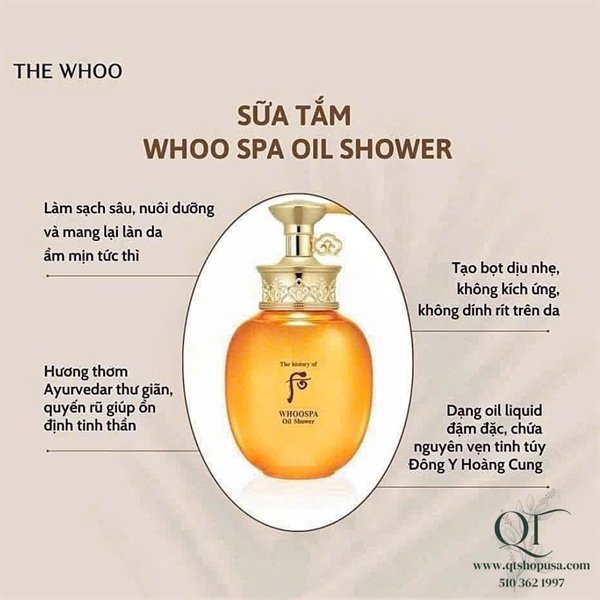 df6cd212ebf34dba9eac6776c75b4b24 THE WHOO - Sữa Tắm Whoo 220ml