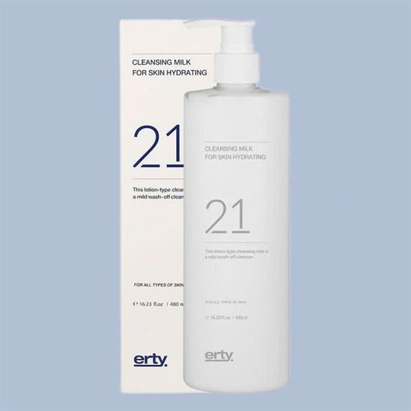 ERTY - Sữa Tẩy Trang 21 CLEANSING MILK - 480ml - EXP 202805