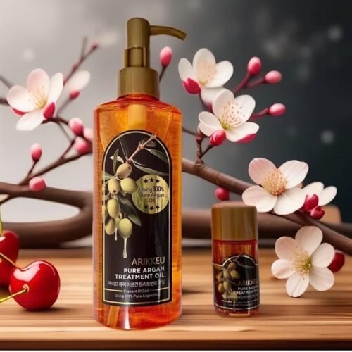 e059195bb61e4cc3ae46683c3ec7b960 ARIKKEU PURE ARGAN - Dầu Dưỡng Tóc 200ml tặng Mini 20ml - EXP 202805 (RÁCH HỘP)