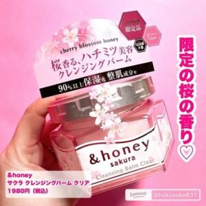e0bdf81191484f869b18dedfa7f234f4 Balm Tẩy trang Honey Sakura Cleansing Balm Clear