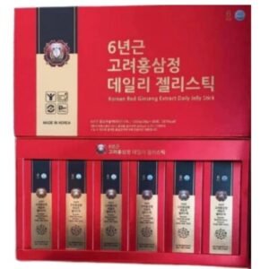 Thạch Hồng Sâm Collagen - 60 gói - BỎ HỘP EXP: 2027.12.09