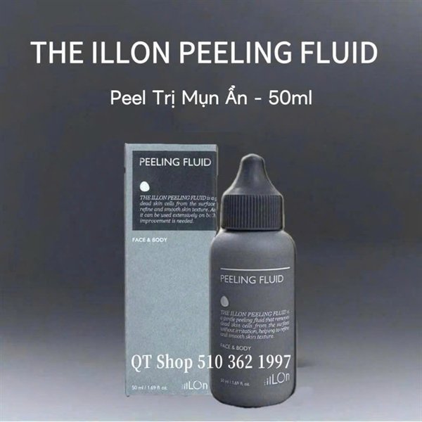 e2443b455e8e46baa87d8c413d8f71c3 THE ILLON - Peeling Fluid - Serum Peel Trị Mụn Ẩn - 50ml