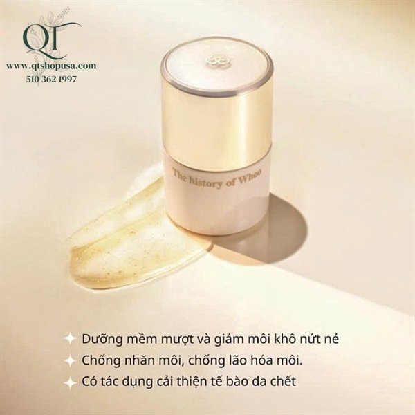 Ủ Môi Whoo 42$ - Phiên bản Giáng Sinh - Date 07/2028