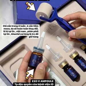 ID_Placosmetics Prolifting Ampoule - Set Meso Thanh lăn vi kim + tinh chất EXO-V - EXP 202801