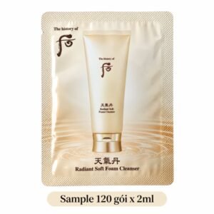 WHOO - Sample SRM Hoa Hiên Dạng Kem - 120 gói x 2ml