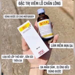 Kela Lotion trị viêm lỗ chân lông LCL Thai Lan - 60ml - EXP 20280522