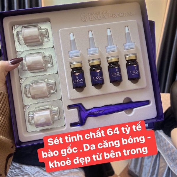 ID_Placosmetics Prolifting Ampoule - Set Meso Thanh lăn vi kim + tinh chất EXO-V - EXP 202801