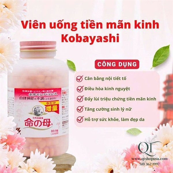Viên Uống Nội Tiết Tố - JP - 840 viên - EXP 202711