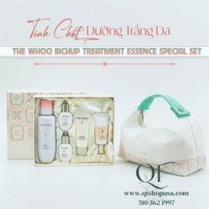 THE WHOO BICHUP - Set Tinh Chất First Care Bichop Treatment Essence - 130ml - Tặng túi - EXP 202810