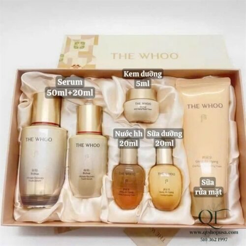 e78ae932b410495f9c05af74f7cfbd60 THE WHOO BICHUP - Set Serum Bichop Mới 50 ml tặng 20ml - 200$ - Thế hệ thứ 4 - EXP 202804