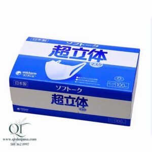 Khẩu Trang Unicharm - Trắng - 100 ea - JP - LIMIT1 khách 2 bịch