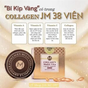 Collagen Tươi - (Thoa Mặt)- 38 viên - EXP 202901