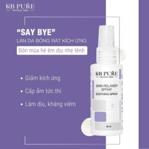 KB Pure - Skin Relaxer Spray 60ml - Phục Hồi - Dịu Da Khẩn Cấp - 63$